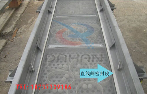 直線篩密封圈安裝圖 直線篩密封圈安裝圖