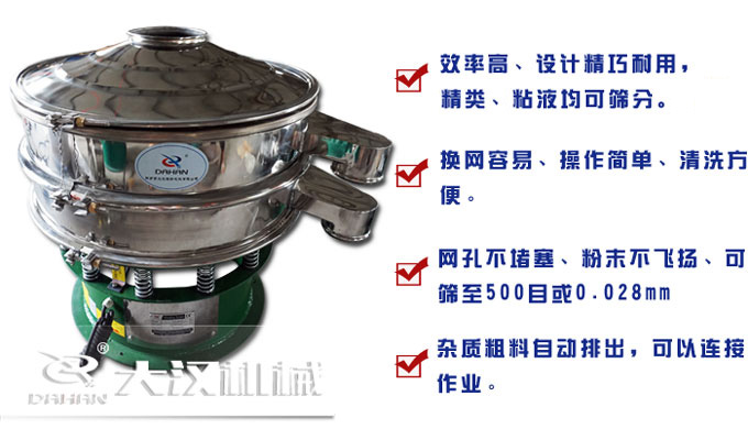 圓形振動篩特點